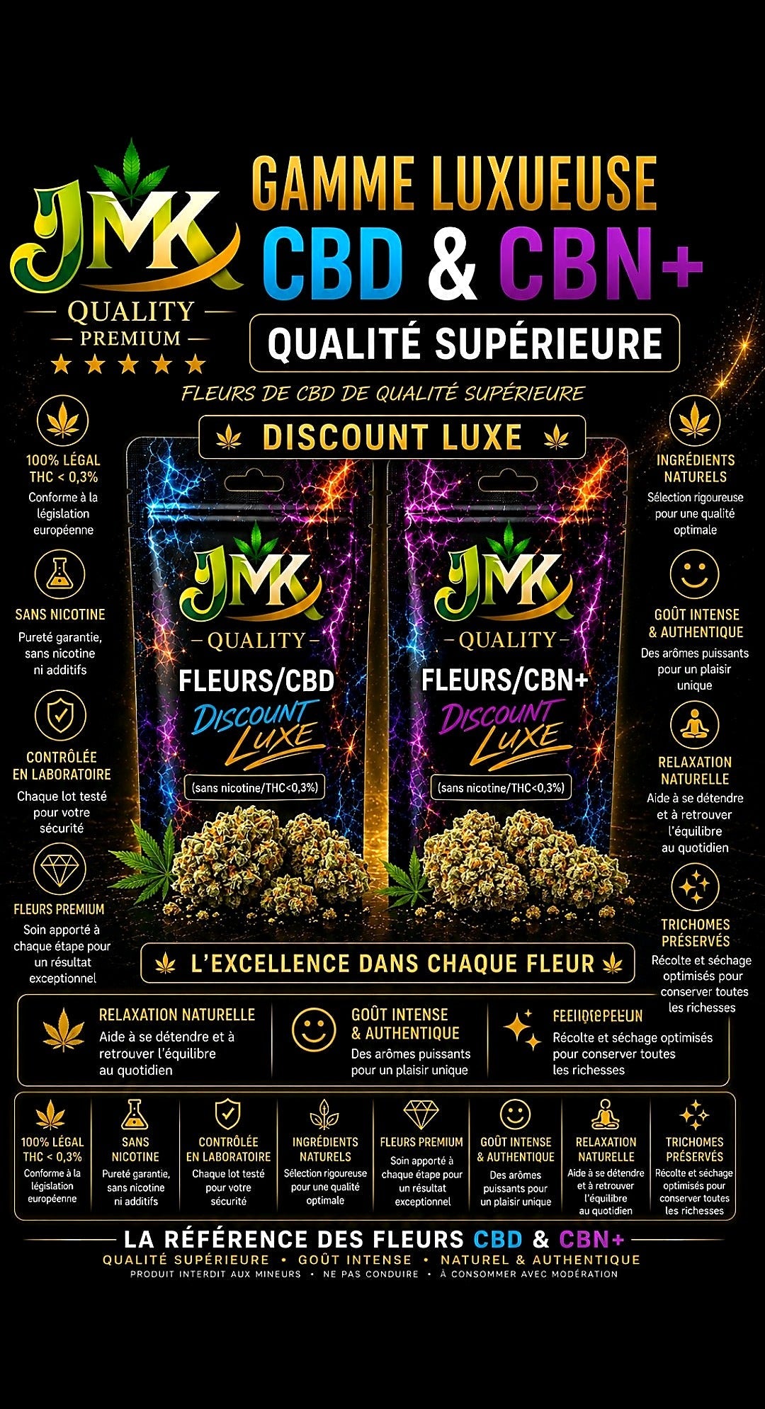 Discount Luxe - JMK Quality